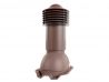 Труба вентиляционная Viotto, для профнастила 21 RAL 8017 (шоколад)