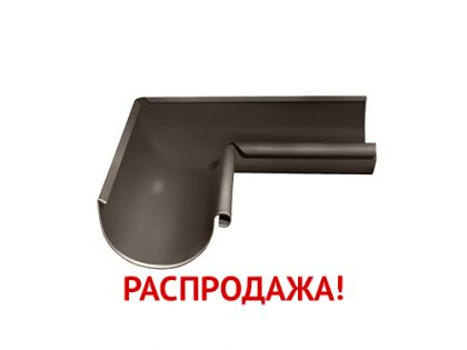 Угол желоба GL 90гр внутренний RR 32 тёмно-коричневый распродажа