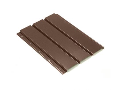 Софиты металлические GL 8017 шоколад без перфорации