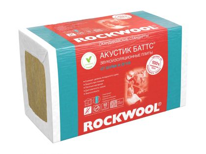 Утеплитель Rockwool Акустик Баттс