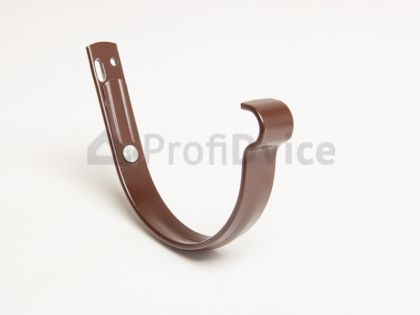 Короткий крюк желоба ProfiDvice коричневый