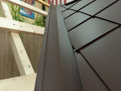 Планка ендовы нижняя для ромбовидной кровли