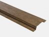 Штакетник Прямоугольный 0,45 Printech-Double Antique Wood (античный дуб)  B=118мм.