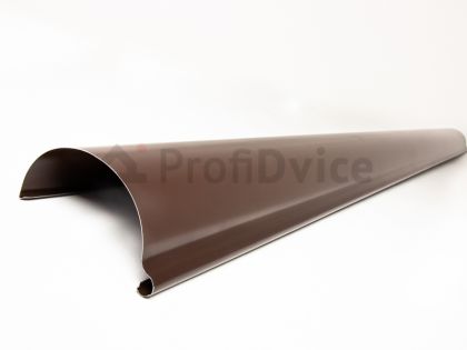 Водосточный желоб ProfiDvice Steel коричневый