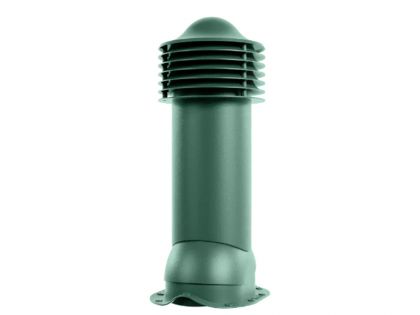 Труба вентиляционная Viotto, для металлочерепицы RAL 6005 зелёный мох