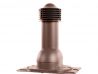 Труба вентиляционная Viotto, универсальная RAL 8017 шоколад