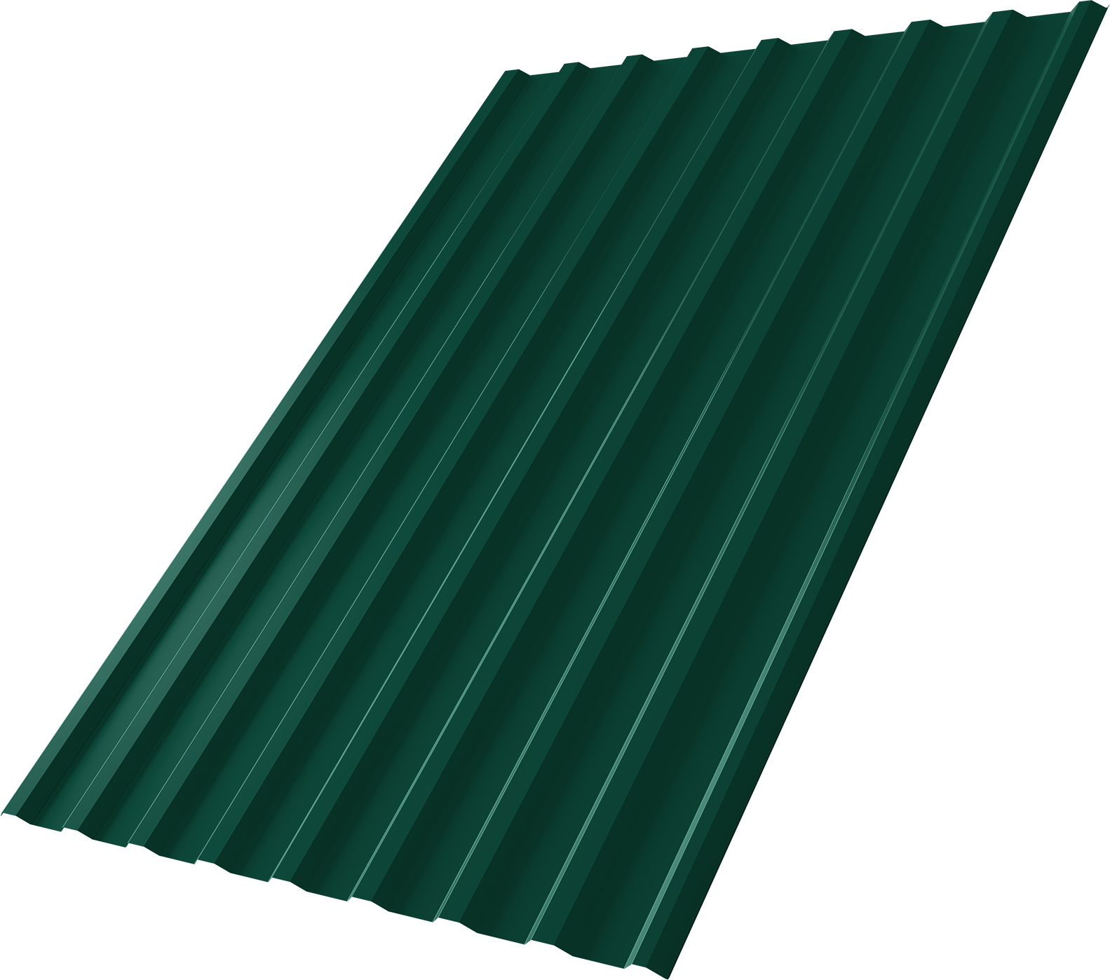 Профнастил C20R Drap 0.45 RAL 6005
