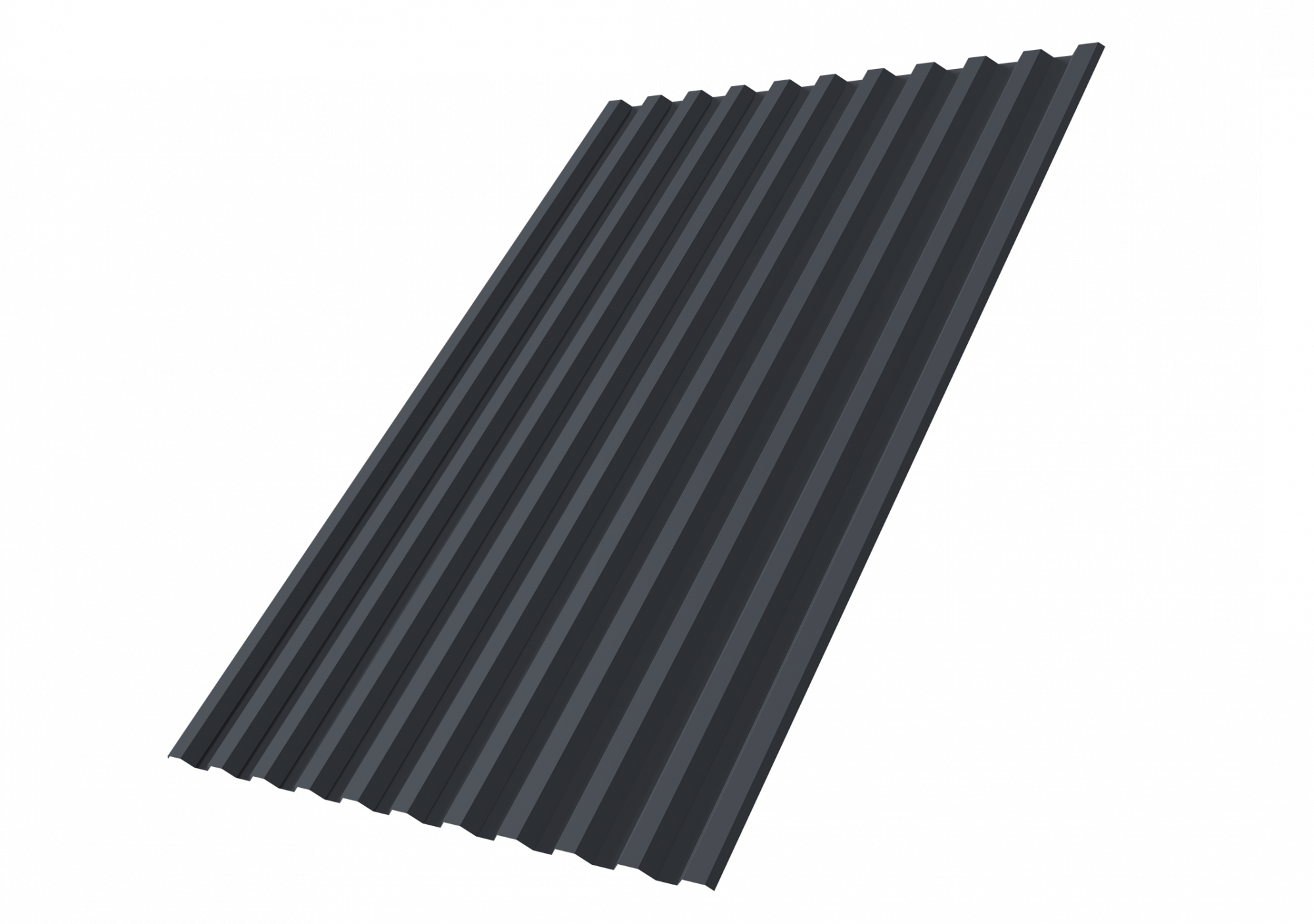 Профнастил C21R Drap 0.45 RAL 7024