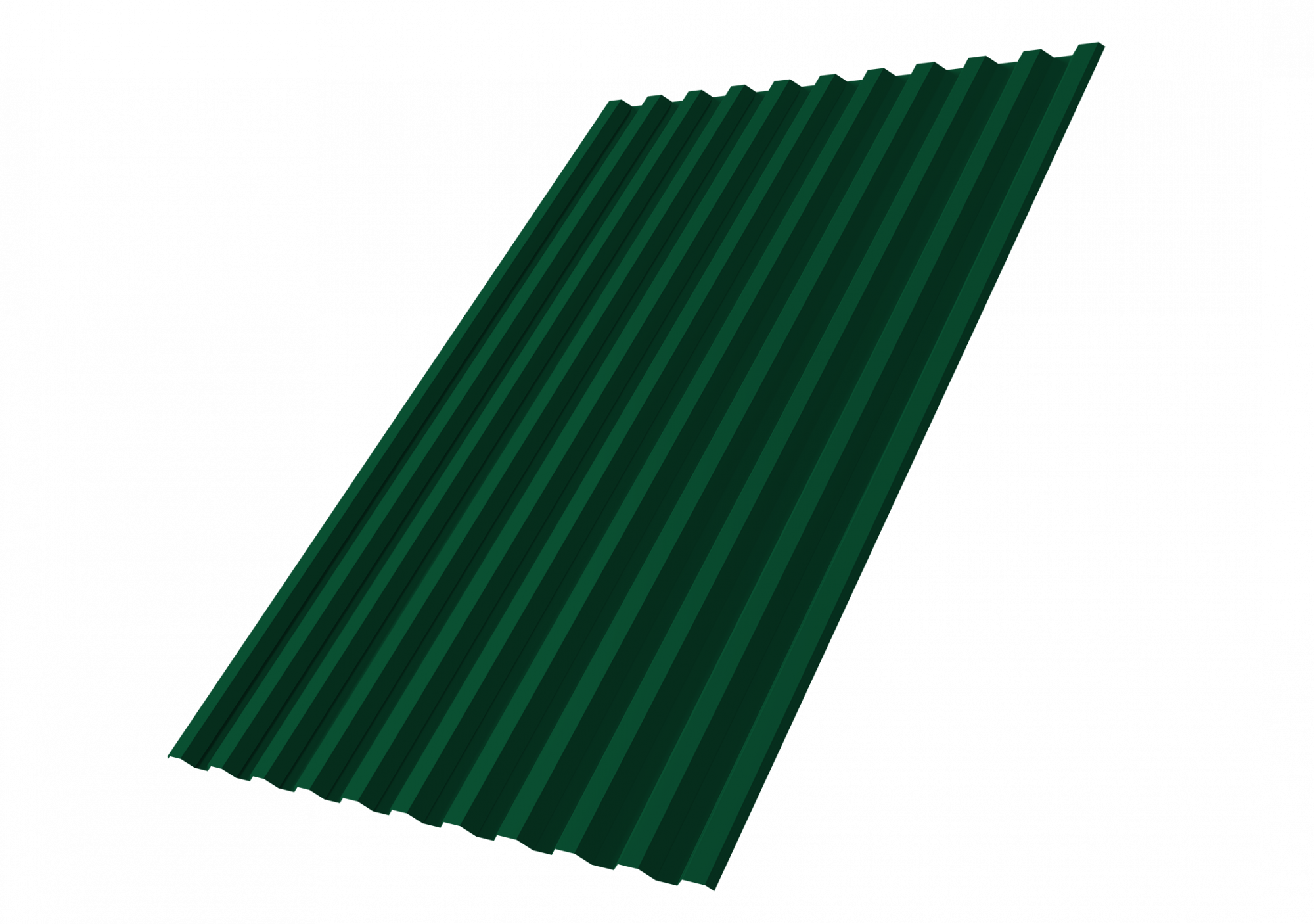 Профнастил C21R Drap TX 0.45 RAL 6005