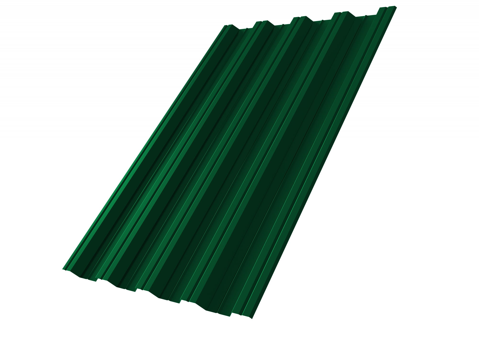 Профнастил HC44R Полиэстер 0.7 RAL 6005
