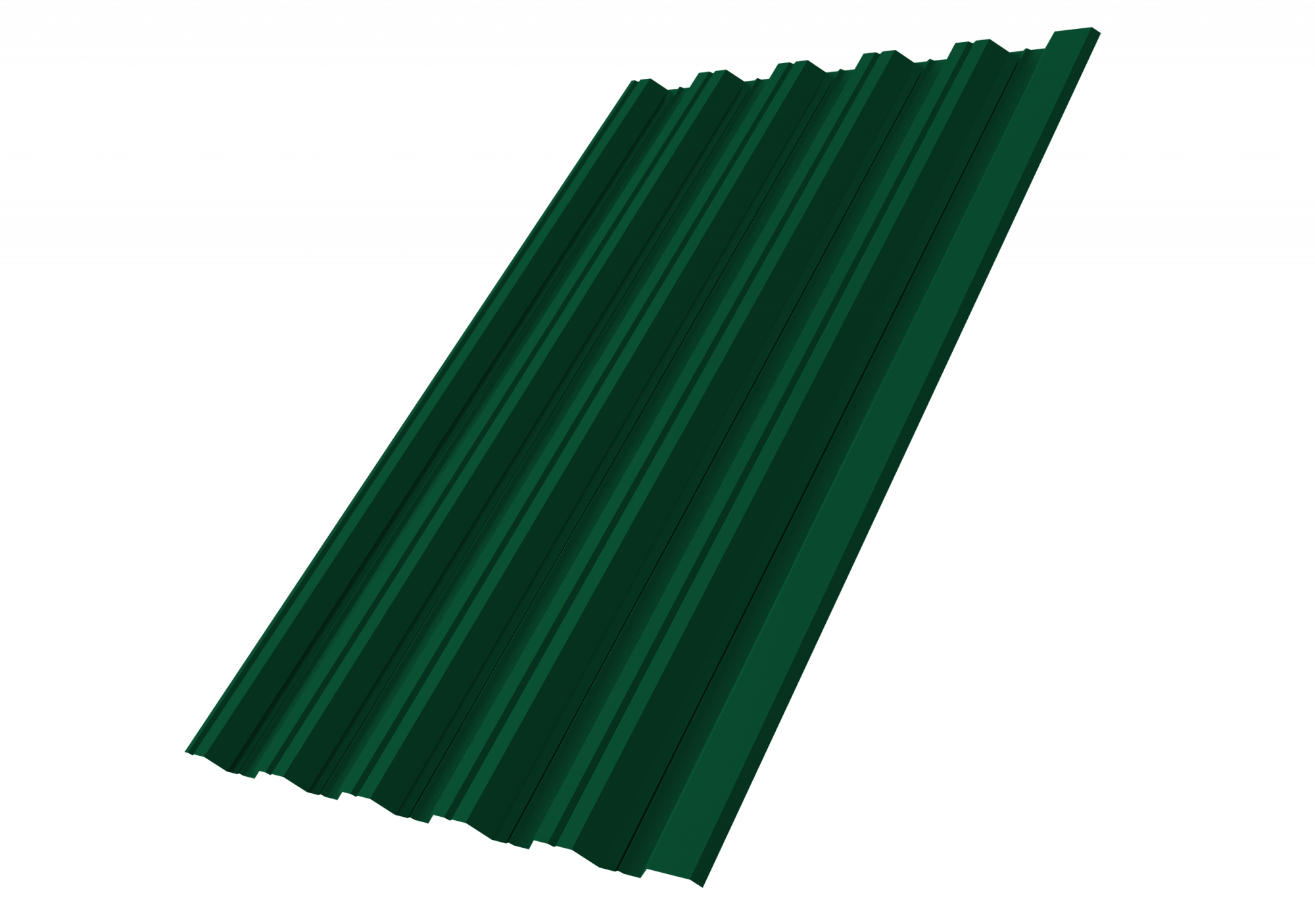 Профнастил Н35R Полиэстер 0.45 RAL 6005