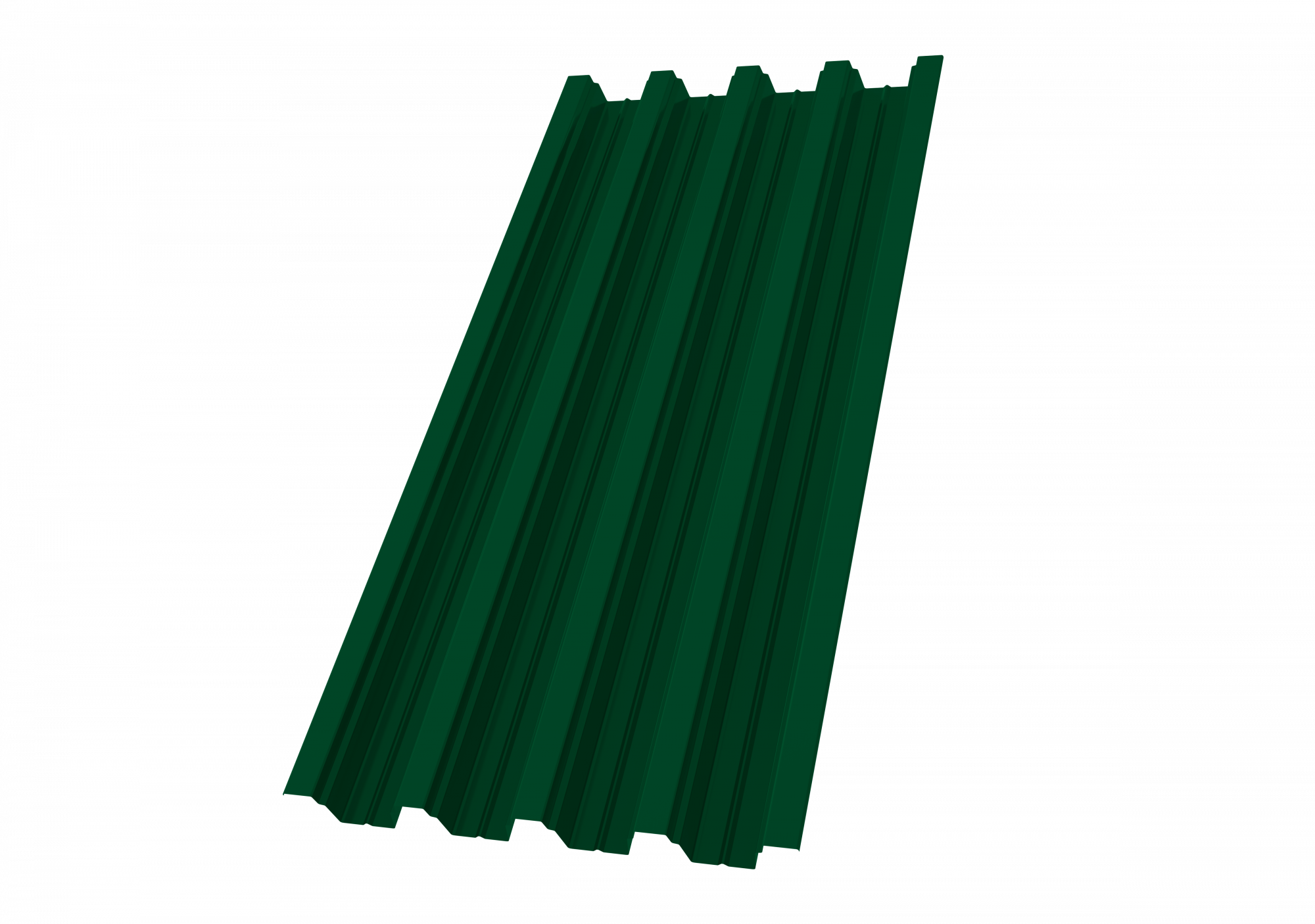 Профнастил Н75R Полиэстер 0.7 RAL 6005